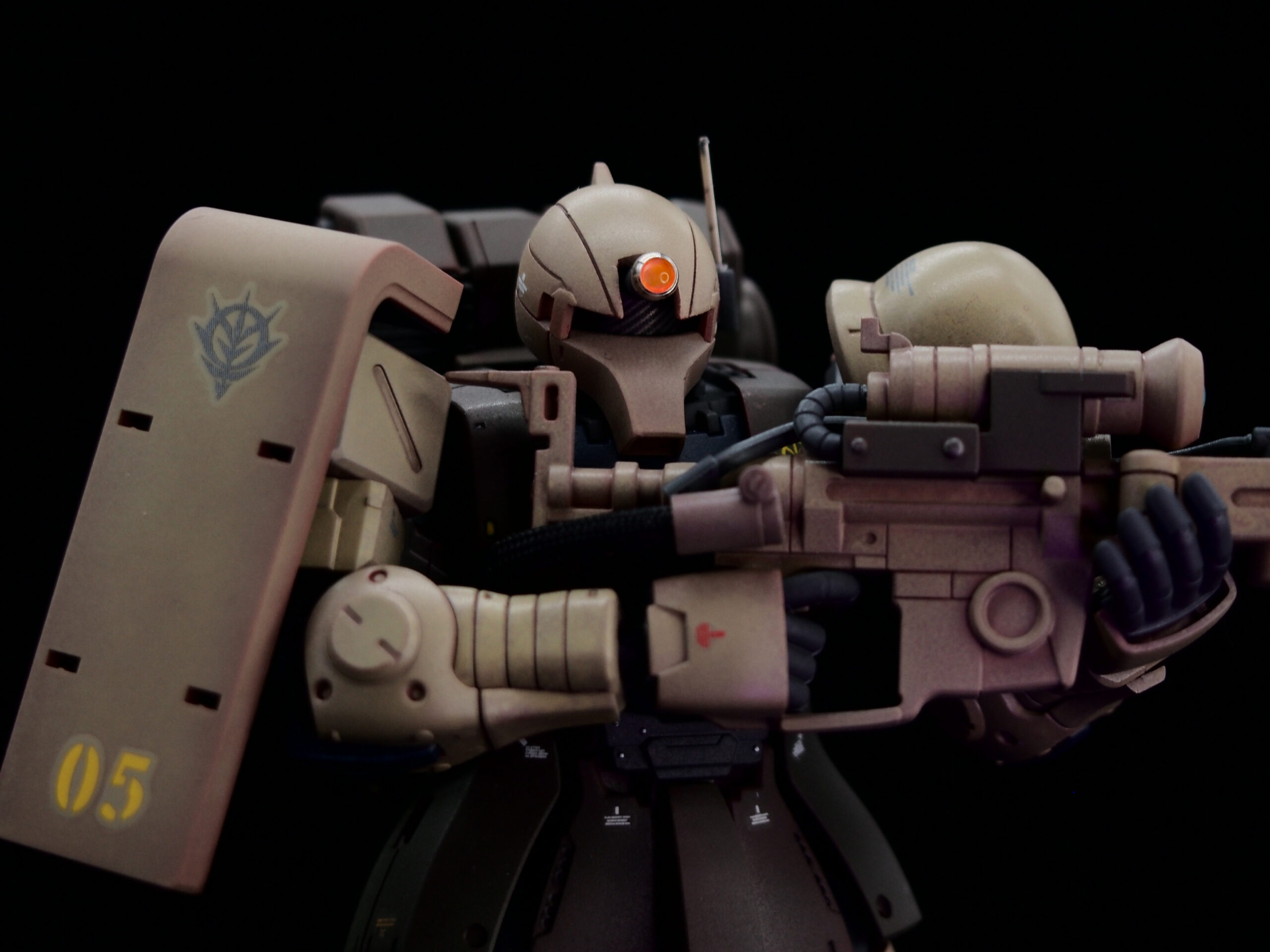 ガンプラ HG ザクスナイパー ミキシング改造のやり方を解説