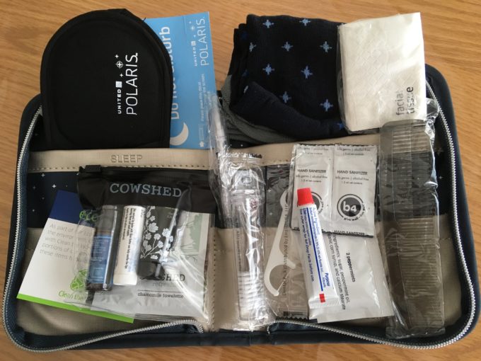 ユナイテッド航空 ビジネスクラスのアメニティケース歴代10点を一挙