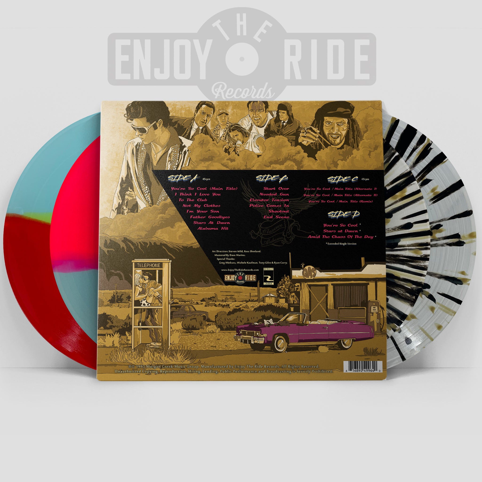 True Romance Original Motion Picture Score by Hans Zimmer 2xLP