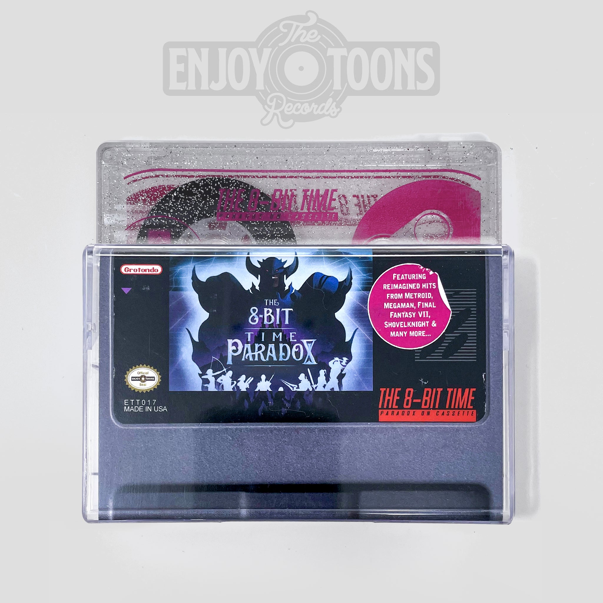 THE 8 BIT TIME PARADOX Cassette Tape (ETT017c) | Enjoy The Ride