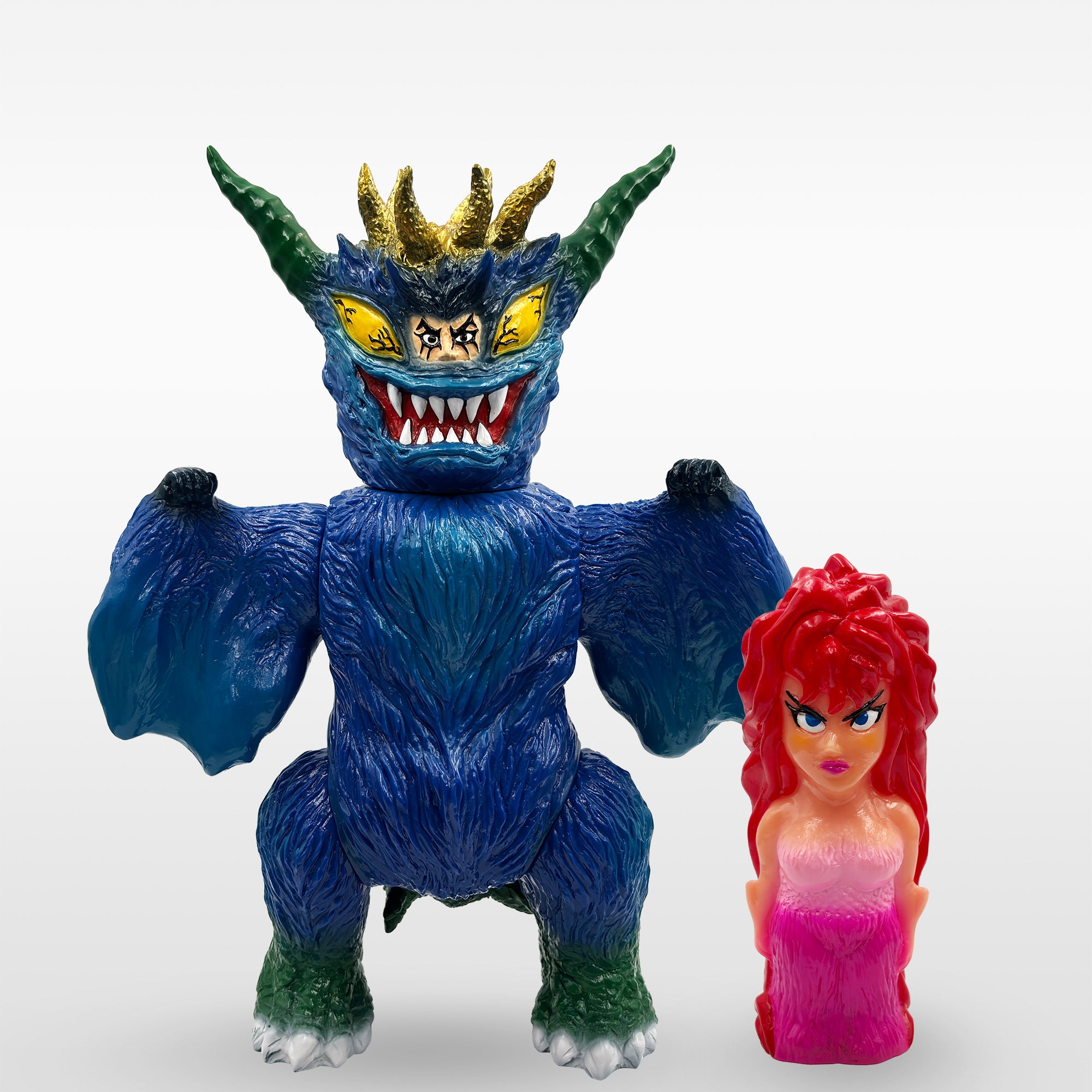 魔王ダンテ 丸八玩具 ソフビ 永井豪 デビルマン ワンフェス エンカ