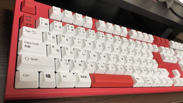 伝説の紅いキーボード・東プレ REALFORCE CUSTOM Edition The RED 【私