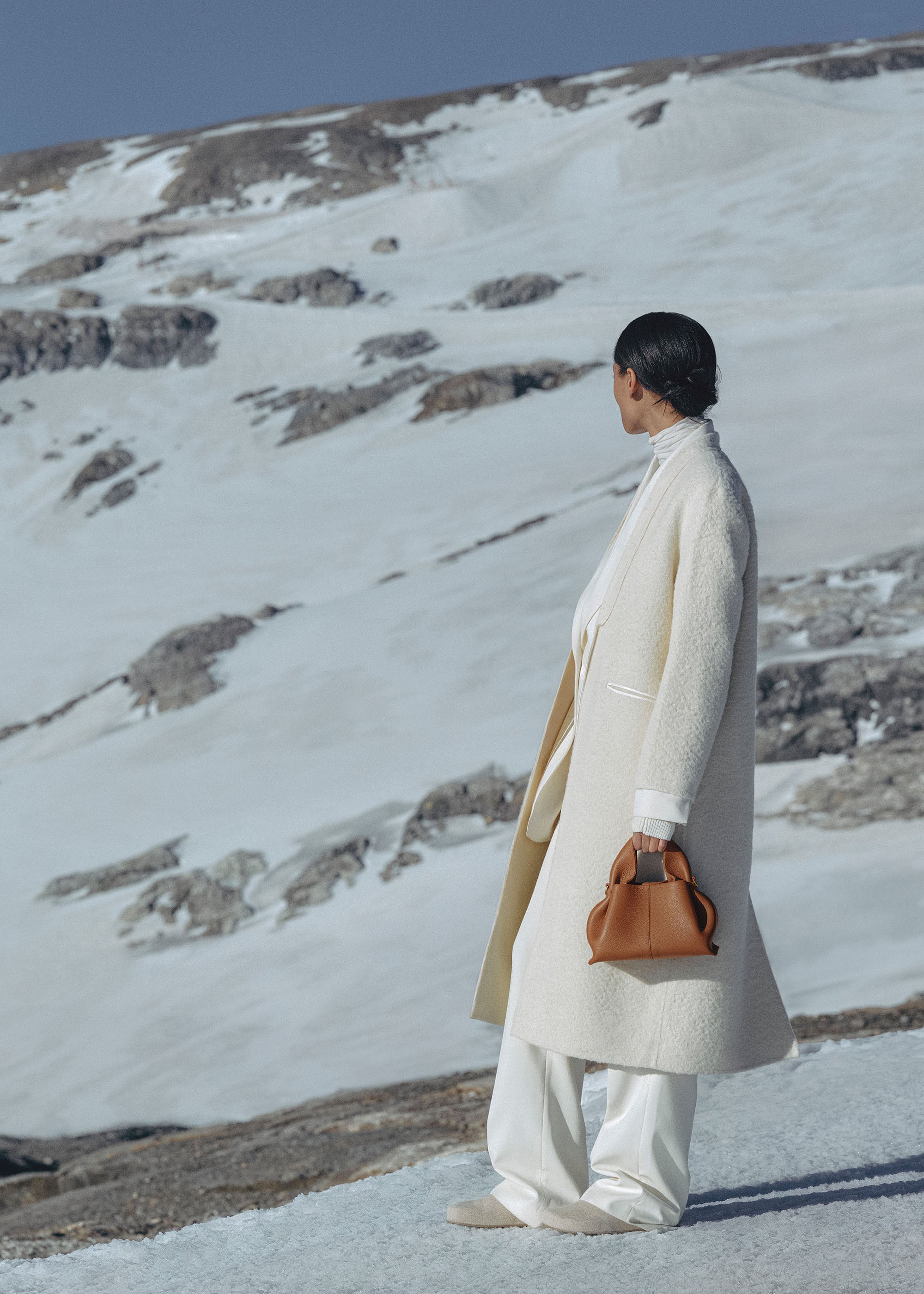 Polène | Bag - Numéro Neuf Mini - Textured Camel