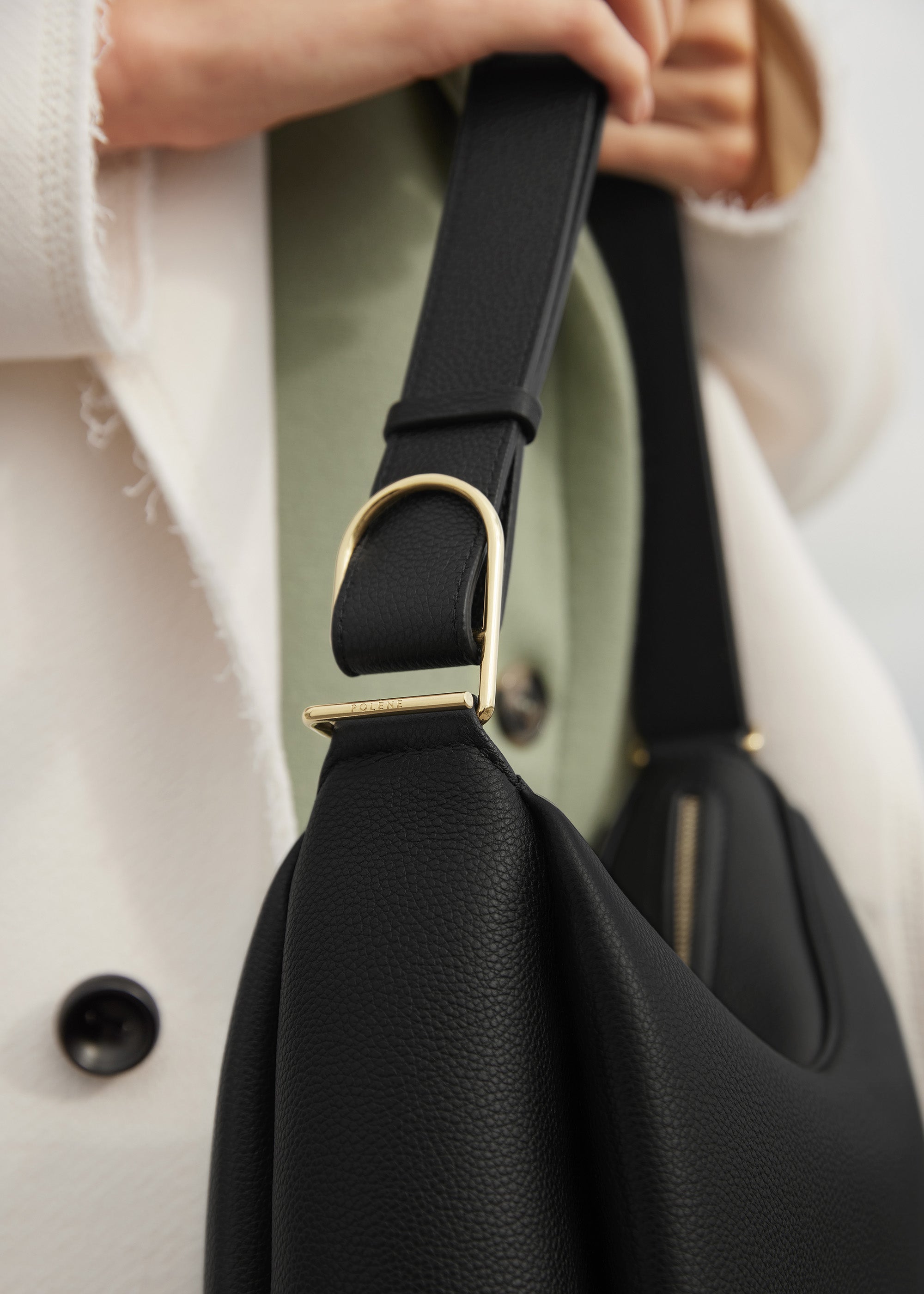 Polène | Bag - Umi - Textured Black