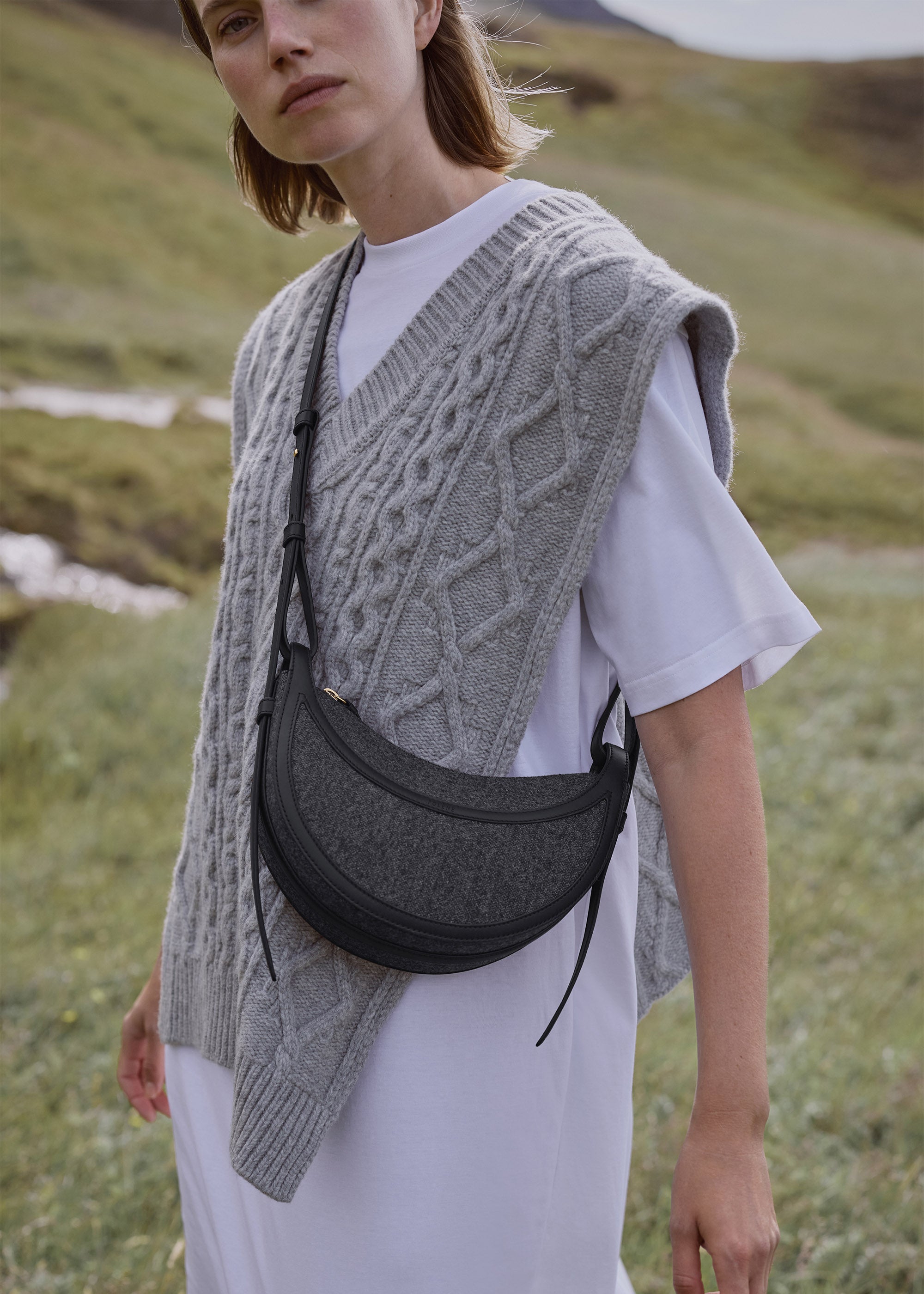 Polène | Bag - Numéro Dix - Duo Black Canvas