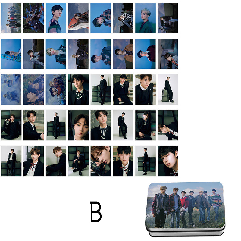 ENHYPEN BORDER : DAY ONE LOMO Photo Cards Tin Case Set (40 pcs