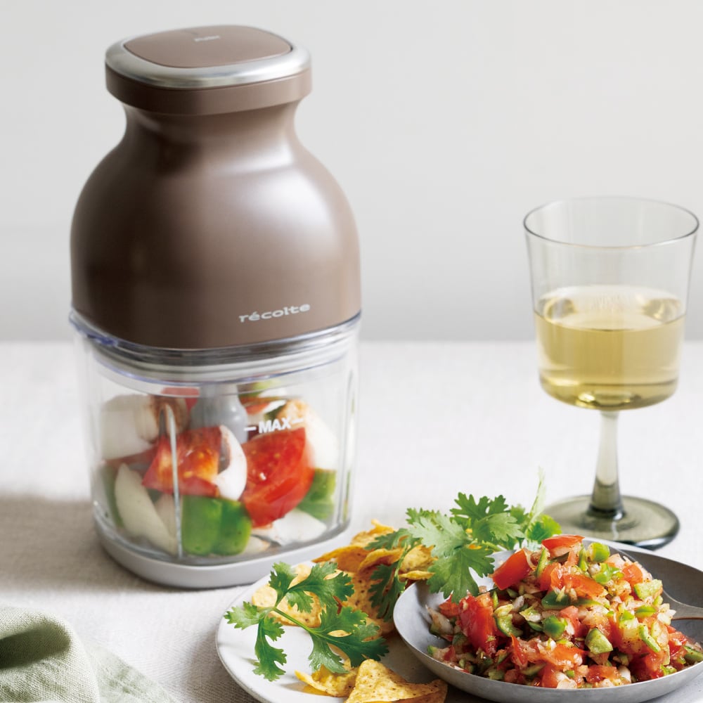 recolte/レコルト コードレス カプセルカッターボンヌ モカブラウン