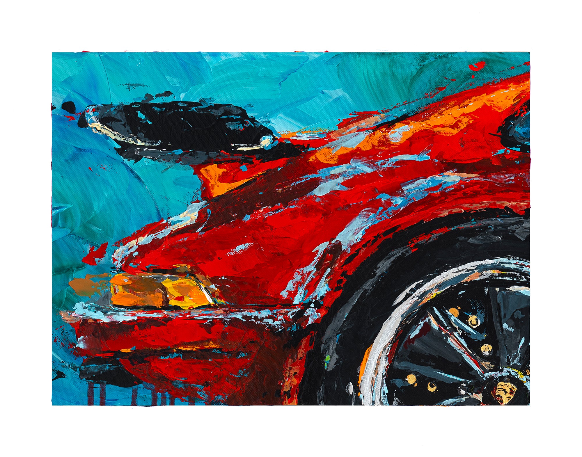 Andy's Turbo by Lyn Hiner Studios - Porsche 930 – Esoteric Car Care