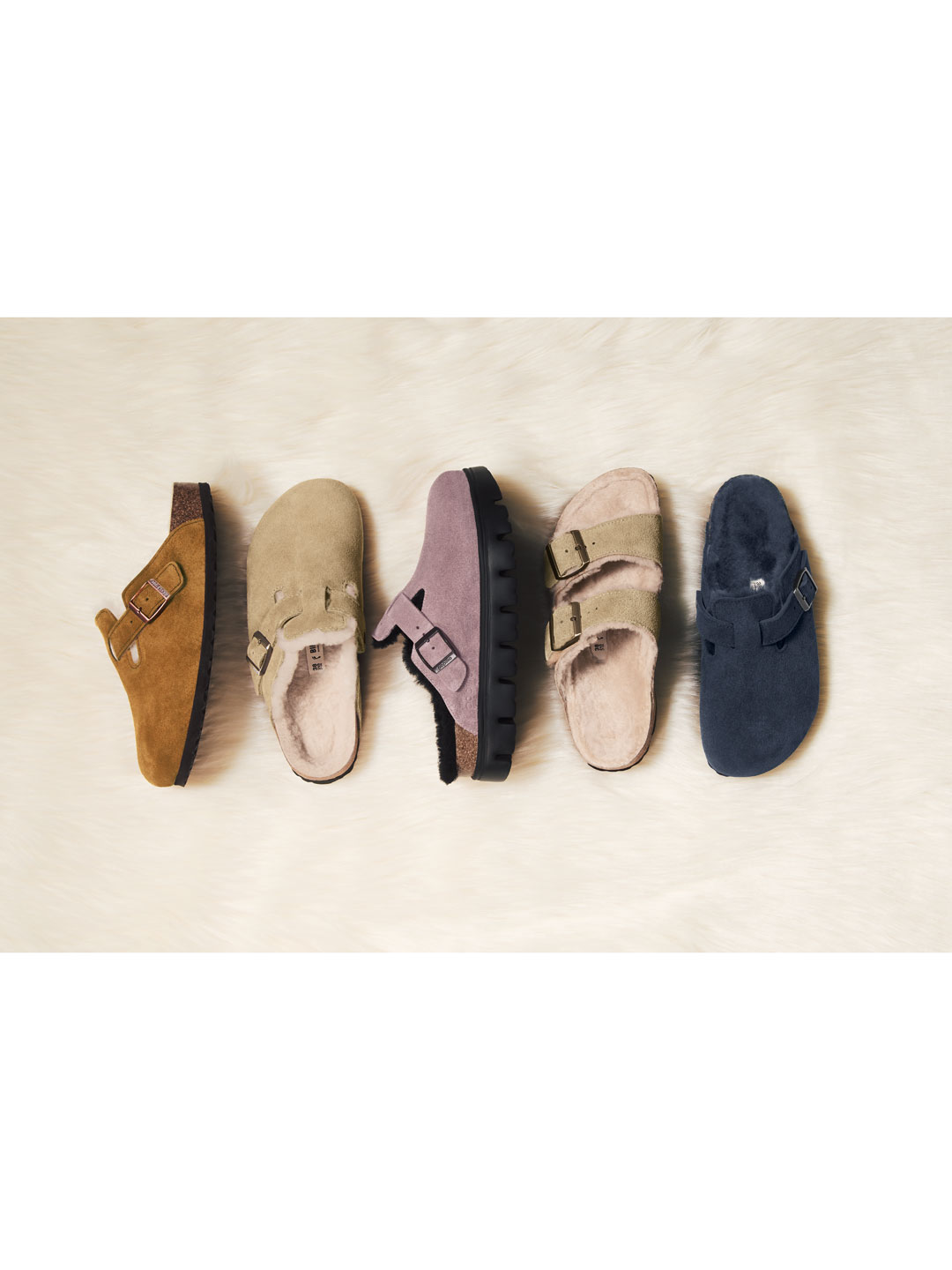 Birkenstock(ビルケンシュトック) | ボストン シアリング - ネイビー