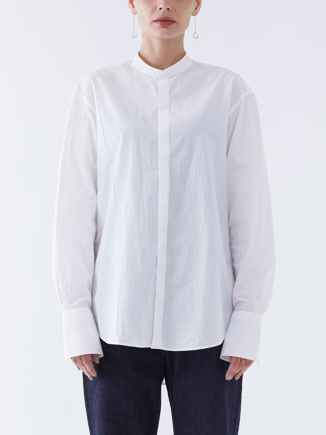 BOURRIENNE Paris X(ブーリエンヌ) | アストラル バンドカラーシャツ