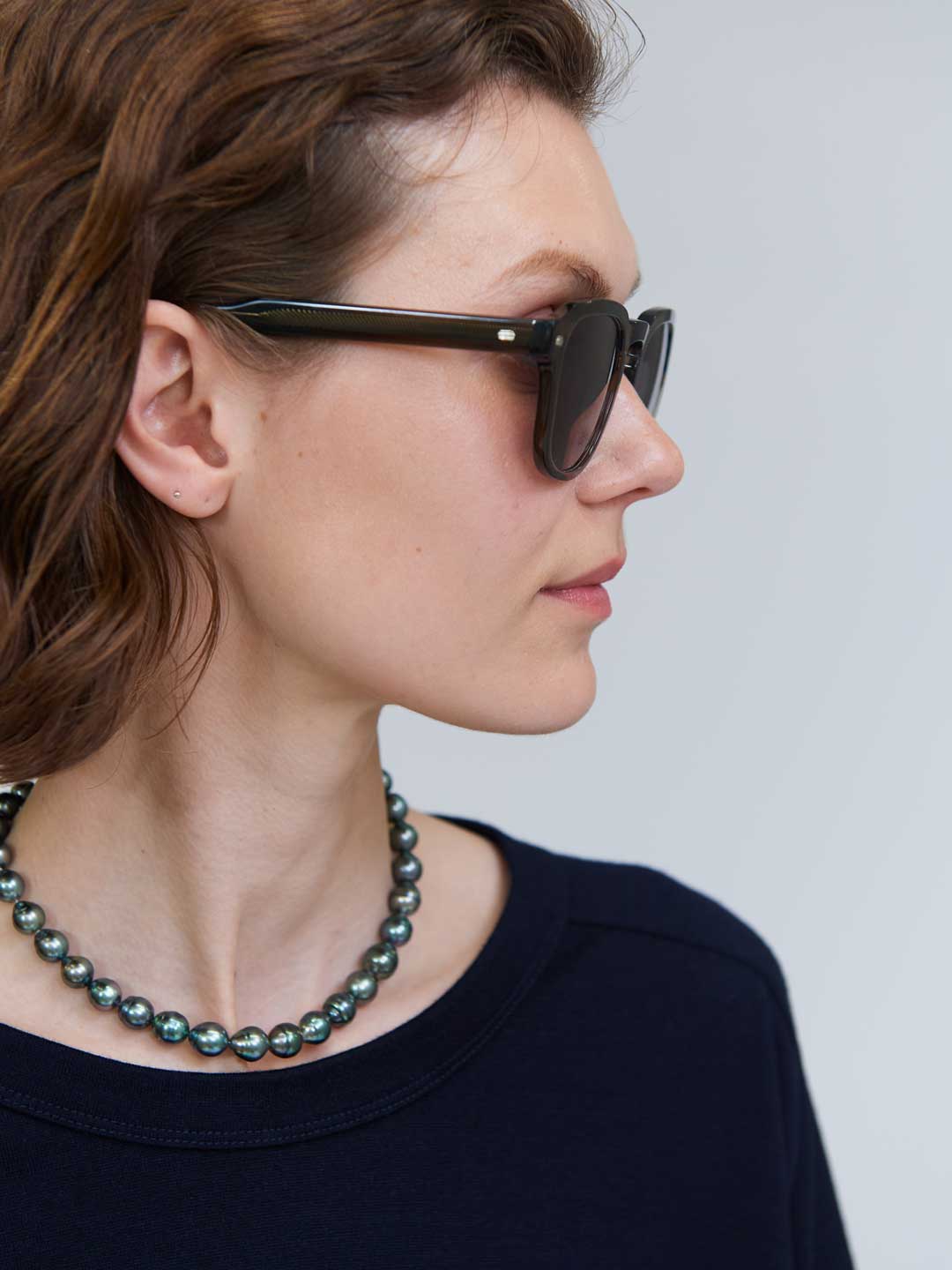 Jimmy Fairly(ジミー フェアリー) | ヘッドライト サングラス - カーキ