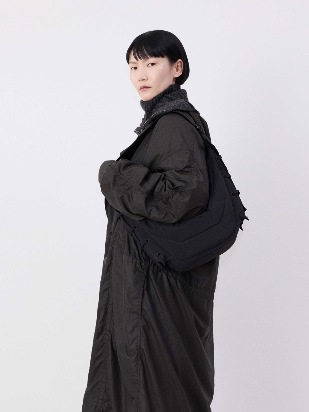 LEMAIRE(ルメール) | スモール ソフト ゲームバッグ - ダークブラウン