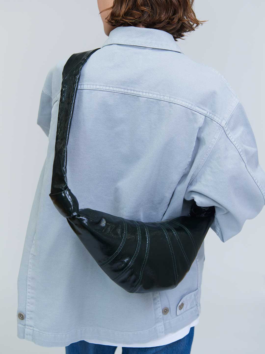 LEMAIRE(ルメール) | スモール クロワッサン バッグ - ダークグリーン