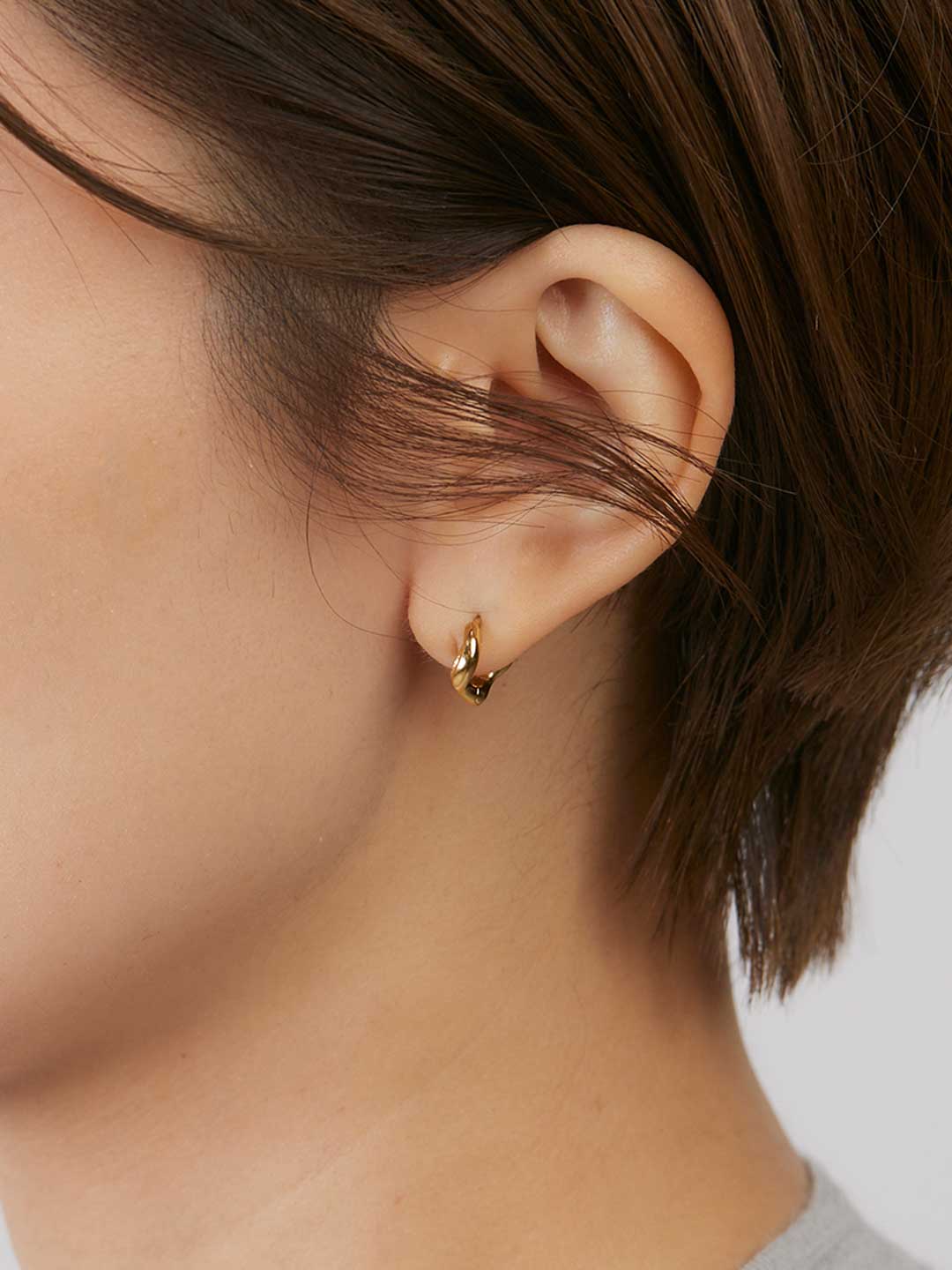 MARIA BLACK(マリア ブラック) | アニル 6 ハギー ピアス - イエロー