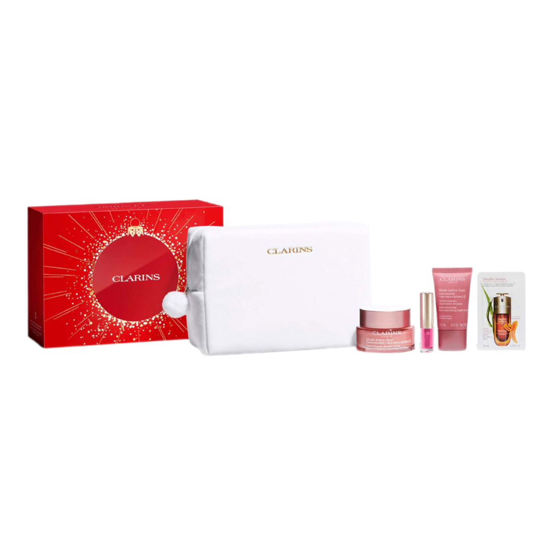 Clarins Multi-Active Collection Gift Set – Escentual