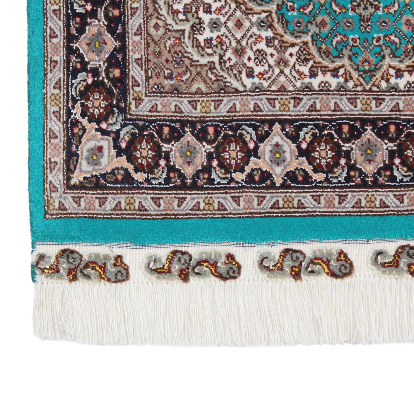 WTAS-52 タブリーズ産 ピロジヤン工房 ペルシャ絨毯 98×60cm｜ペルシャ