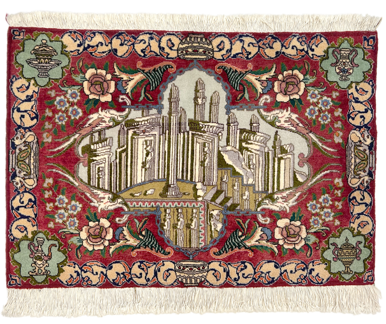 ペルシャ絨毯｜ペルシャ絨毯のイスファハンカーペット｜高級ペルシャ