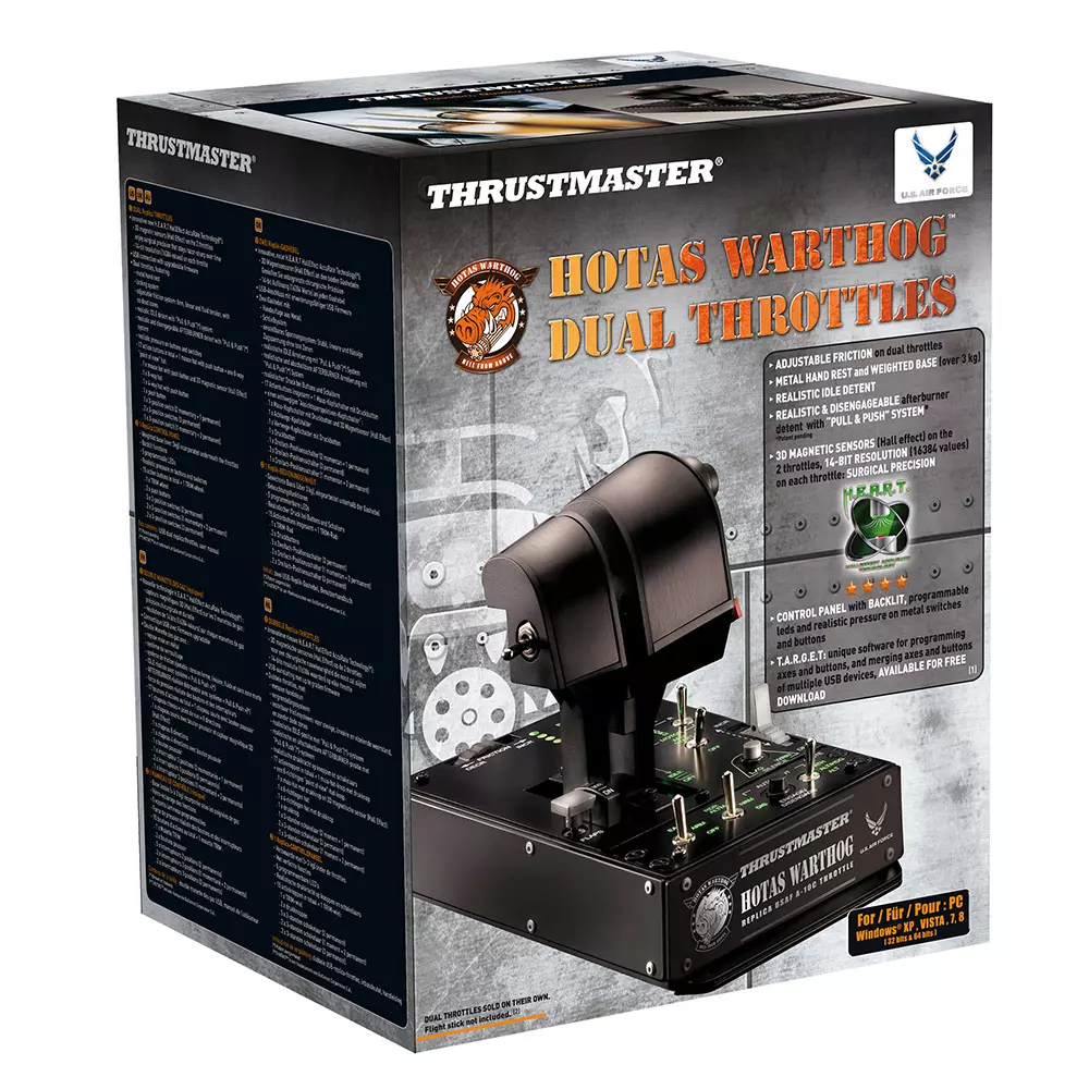 HOTAS Warthog™ Dual Throttle | Thrustmaster U.S eShop