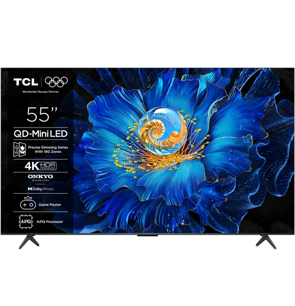 TCL 55C6KS 4K QD-Mini LED 60HZ TV (2025) | Globalsat e-Shop