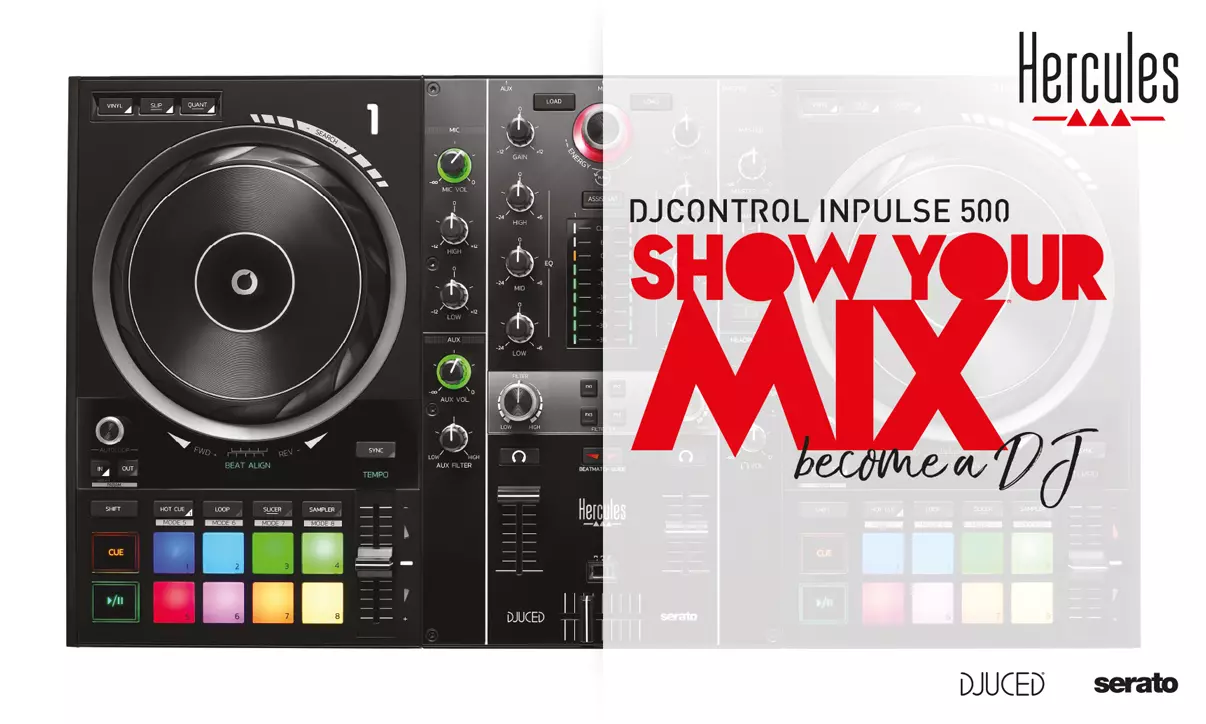 DJControl Inpulse 500 + Case