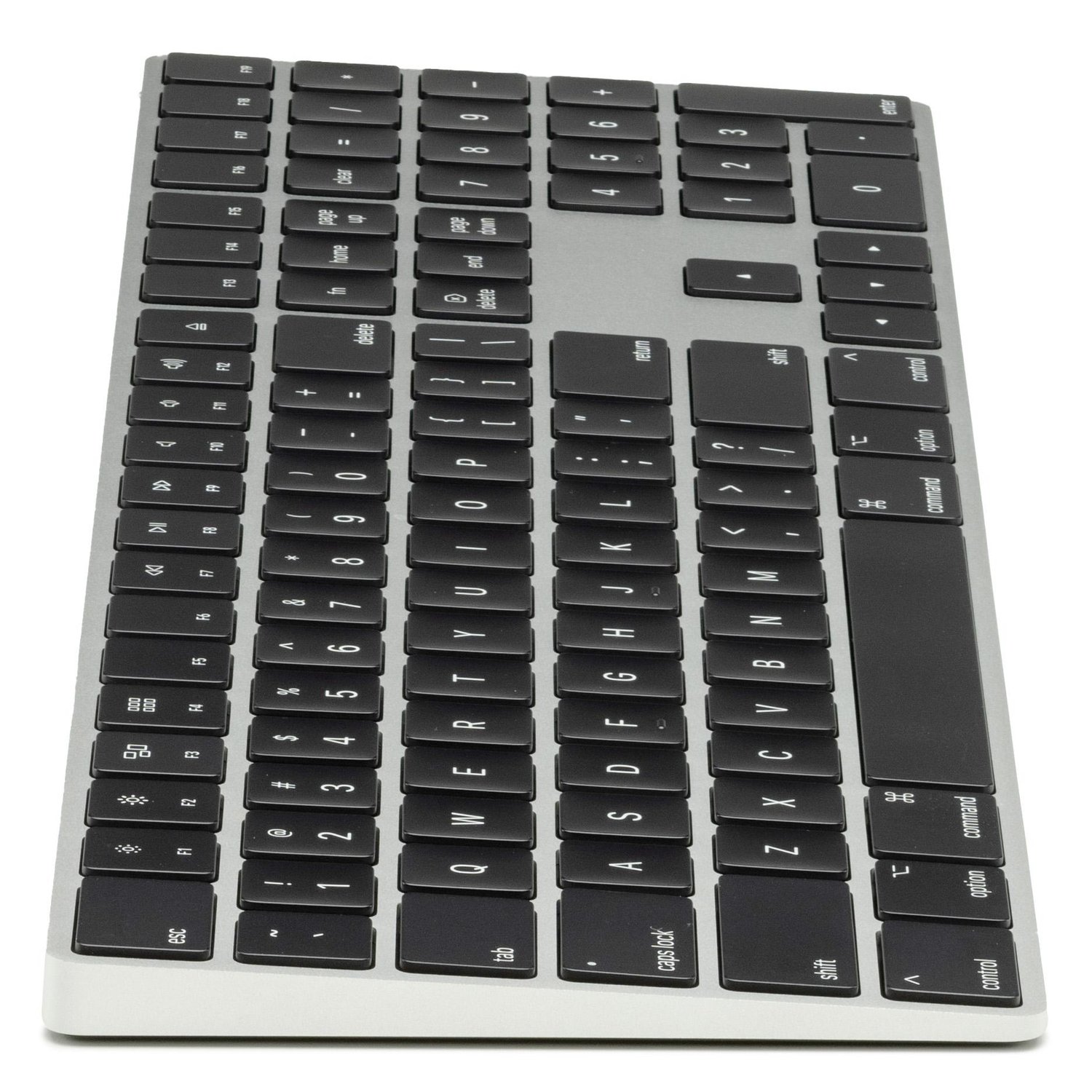 Apple Magic Keyboard with Numeric Keypad - Silver with Black Keys