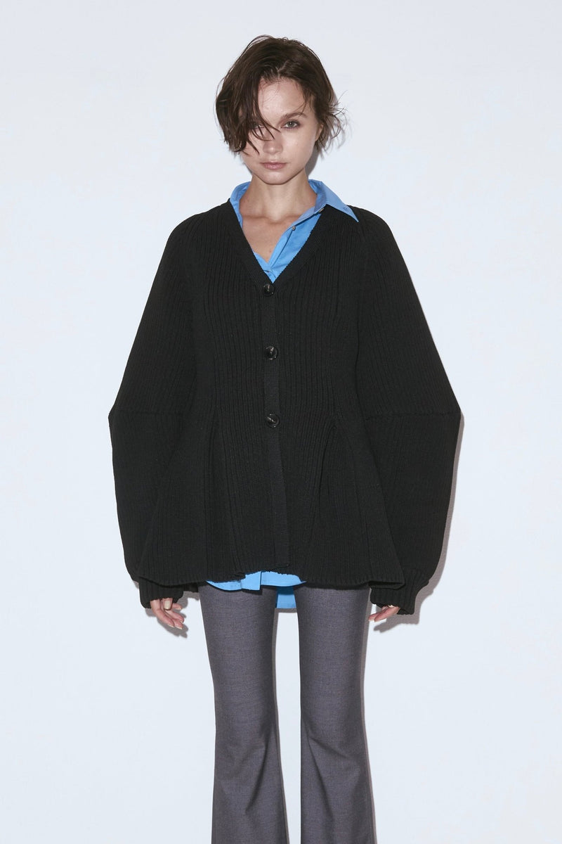 Contour knit cardigan - ESIÓ official