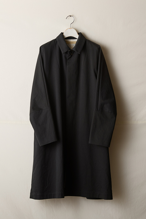 stand-fall-collar coat | esseism