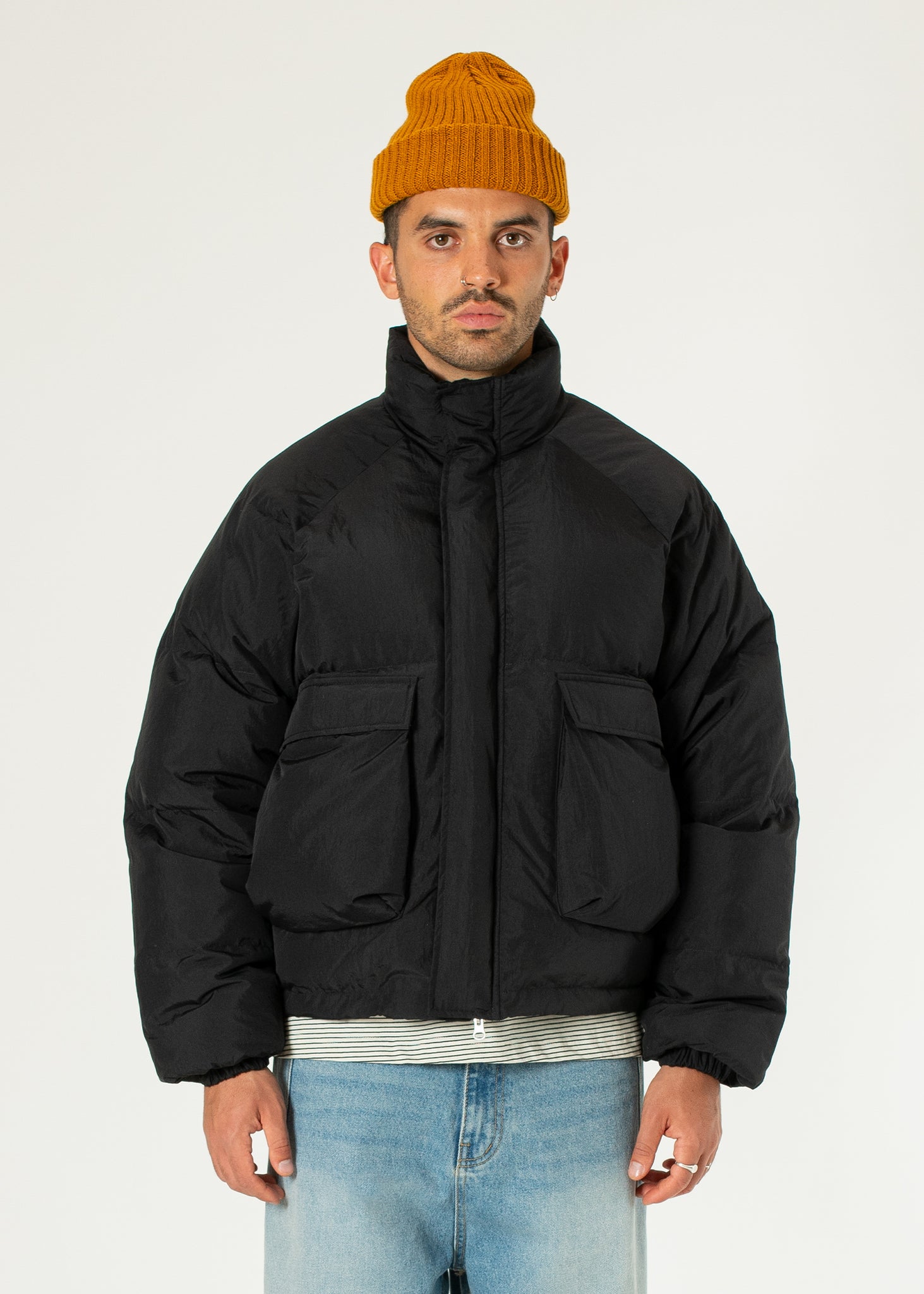 Raglan Puffer Jacket – Estudio Niksen