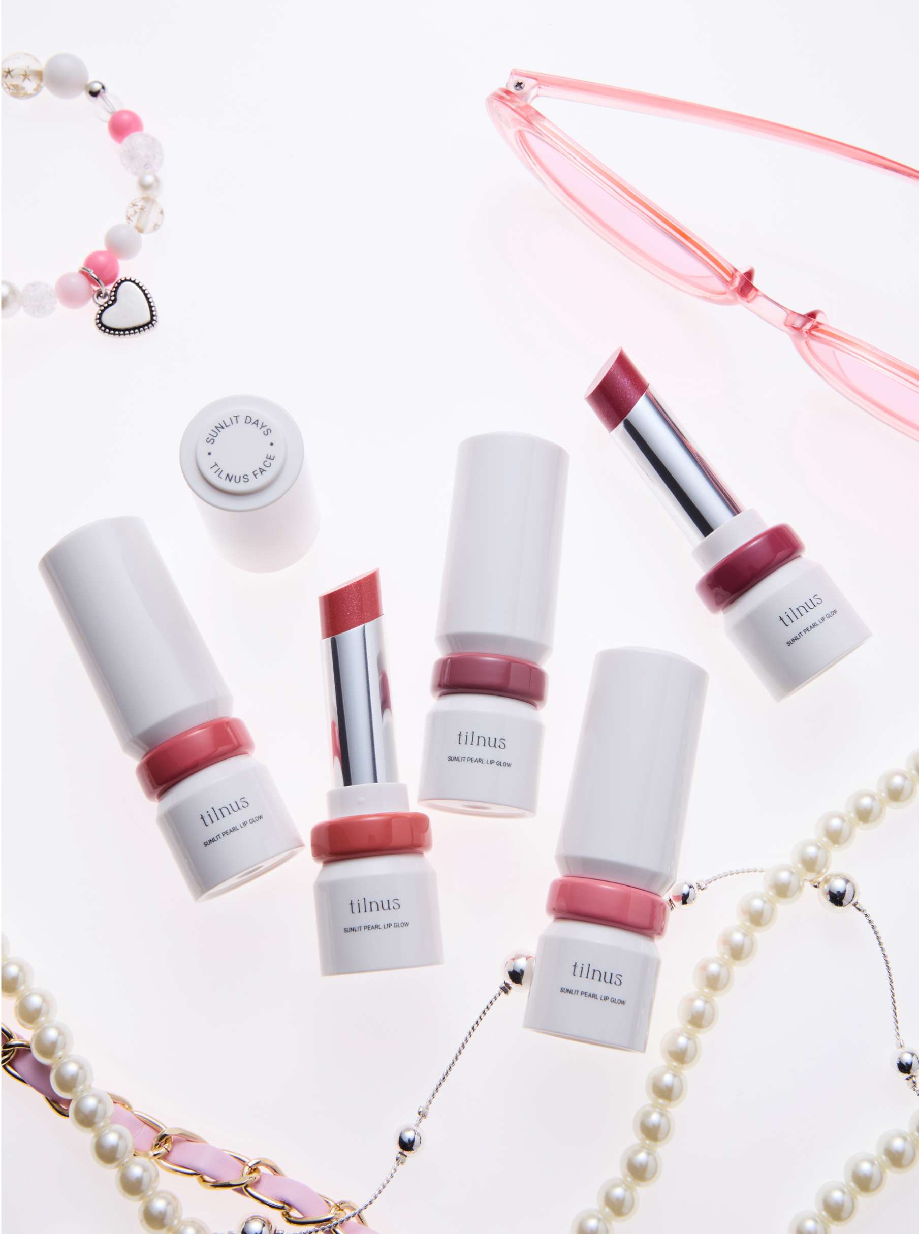 tilnus Sunlit Pearl Lip Glow セット12本 【公式通販】