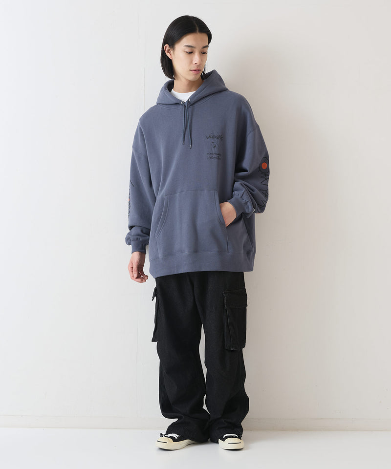 SAKIYAMA コラボ BIG フーデッド パーカー What it isNt ワットイット