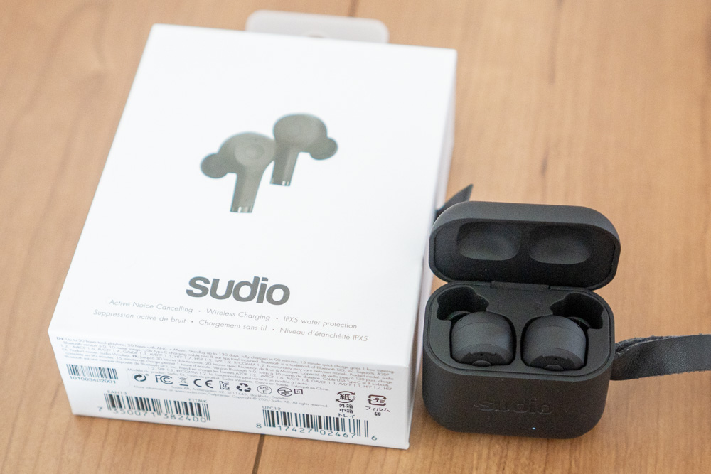 Sudio完全ワイヤレスイヤホン「Ett(エット)」レビュー。1万円台で