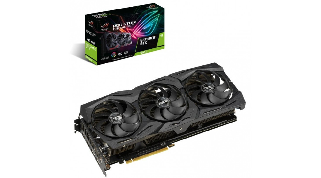 ASUS、オーバークロック可能なNVIDIA GeForce GTX 1660 Ti搭載ビデオ