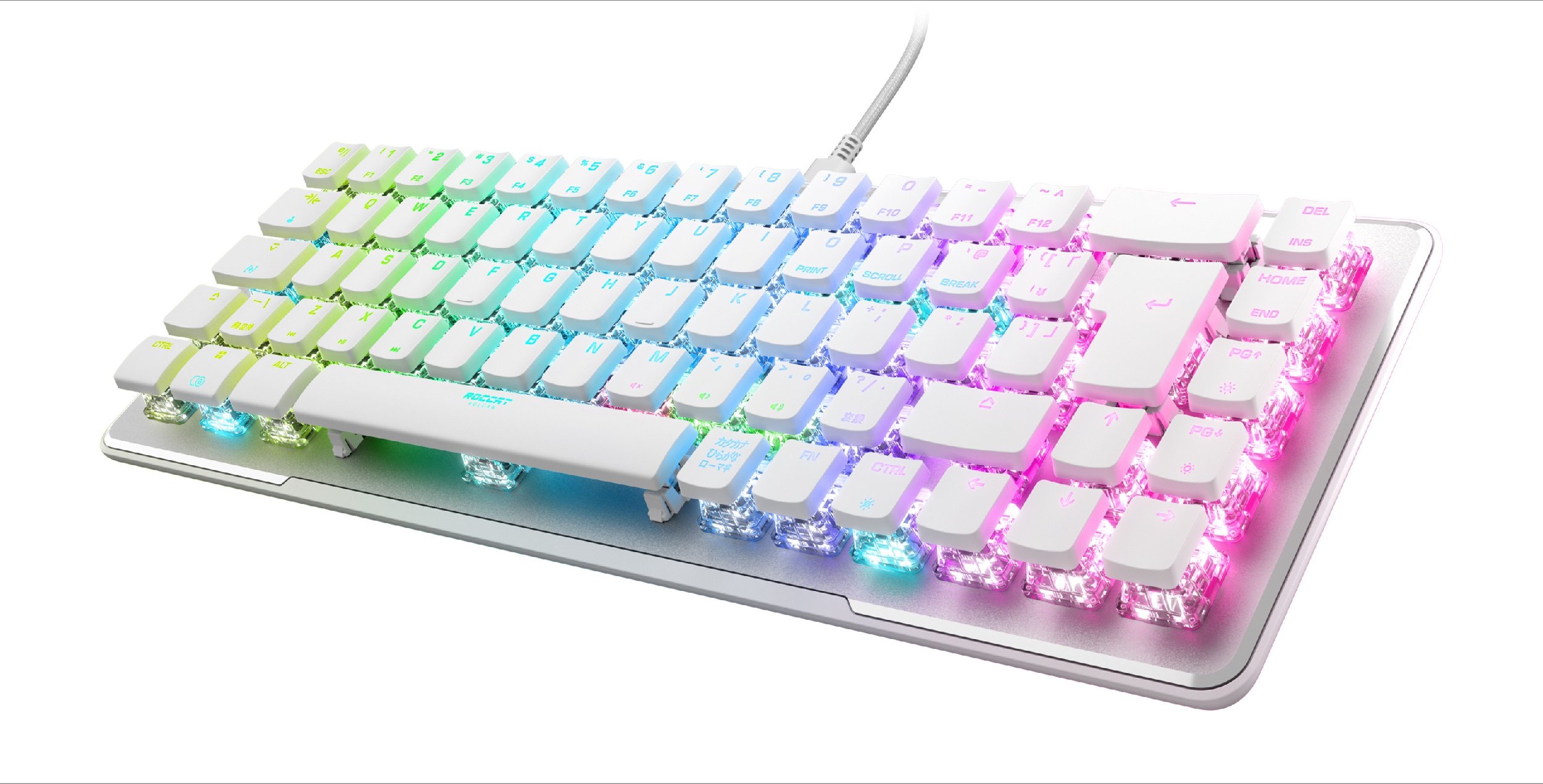 コンパクトで日本語配列】ROCCATから65％光学式ゲーミングキーボード