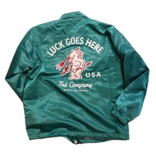 TEDMAN TEDCOMPANY (テットマン） コーチジャケット TCNJ-040 レッド
