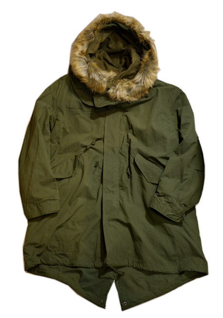 HOUSTON (ヒューストン）] M-65 PARKA 3WAYモッズコート 5408 OD