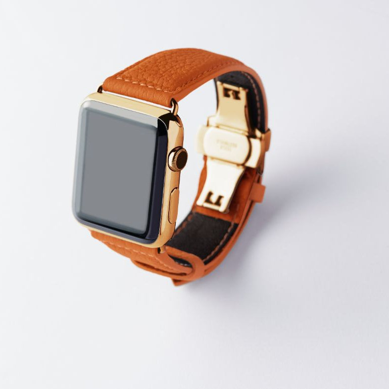 Apple Watch / アップルウォッチ用レザーバンド 45mm 44mm 42mm