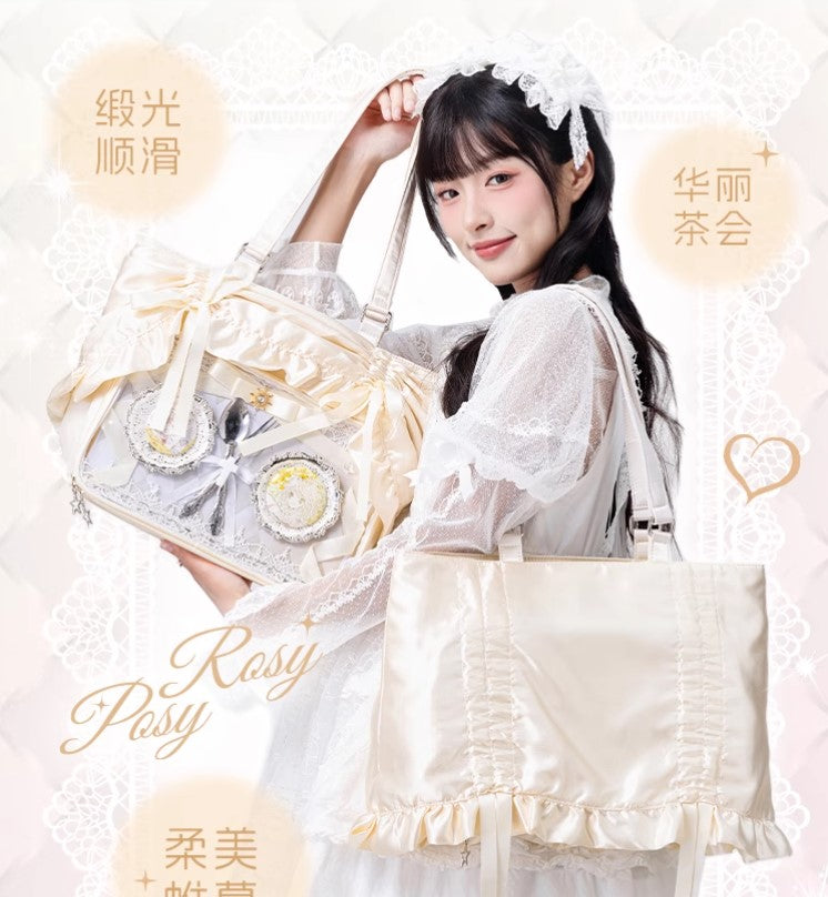 天蓋カーテン風痛バッグ【ROSYPOSY】 – Epetice