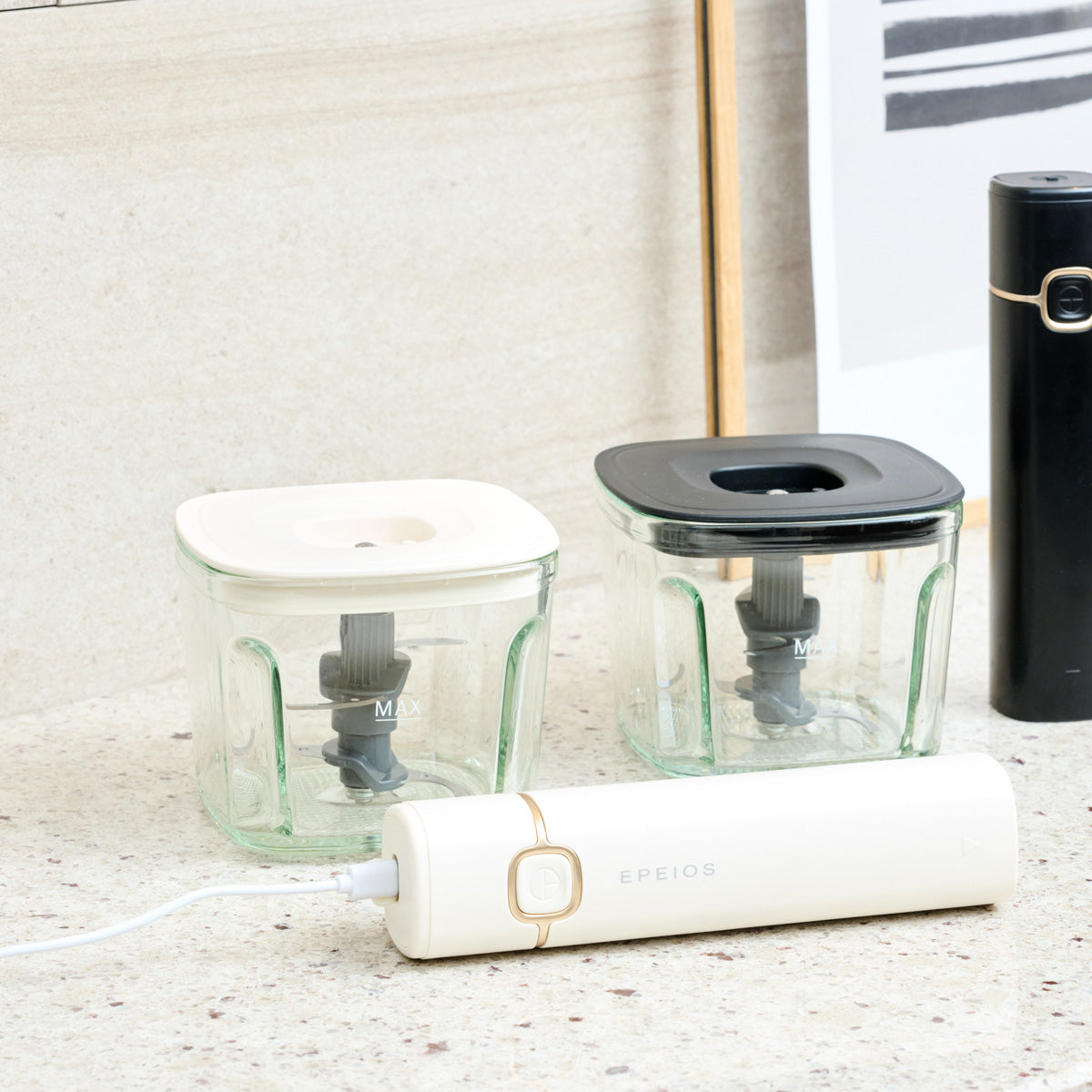 LOAF フードプロセッサー TINT｜充電式コードレス・1台5役