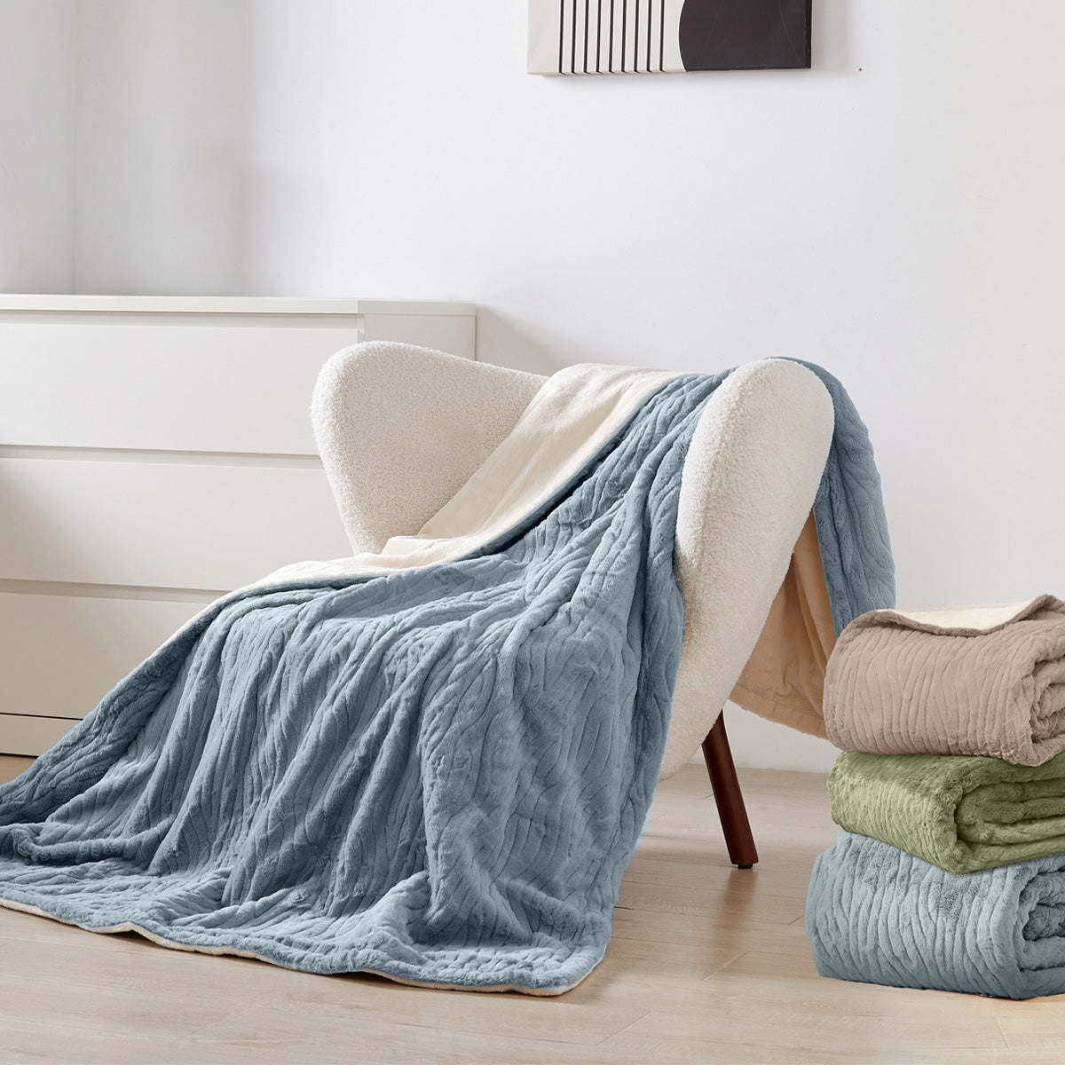 電気掛敷毛布 Naps｜発売1ヶ月で完売・9段階温度調節