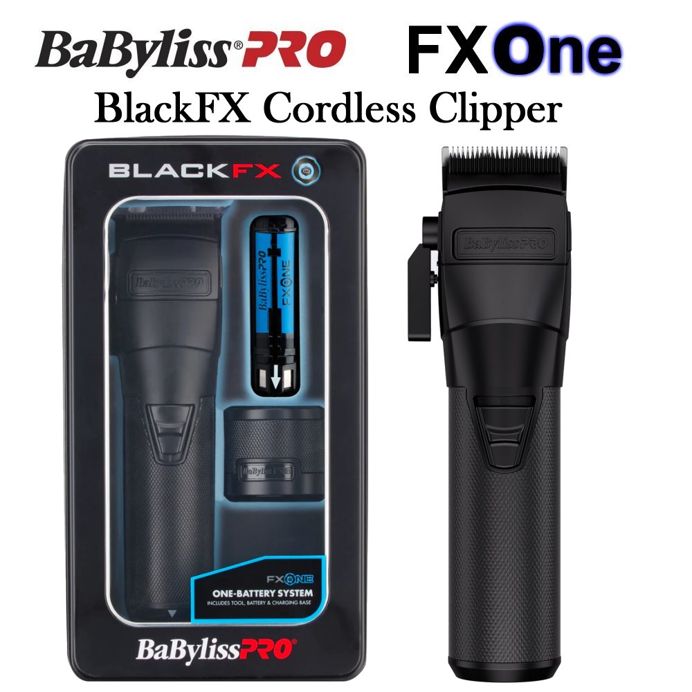 BaBylissPRO FXOne BlackFX Clipper (FX899MB) – EP Beauty Supply