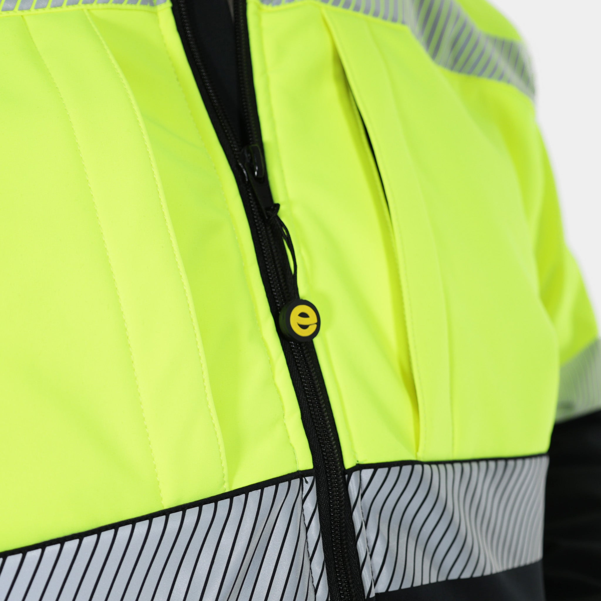 Summit Pro Jacket - Epik Workwear's Soft Shell Insulated Hi Vis Coat