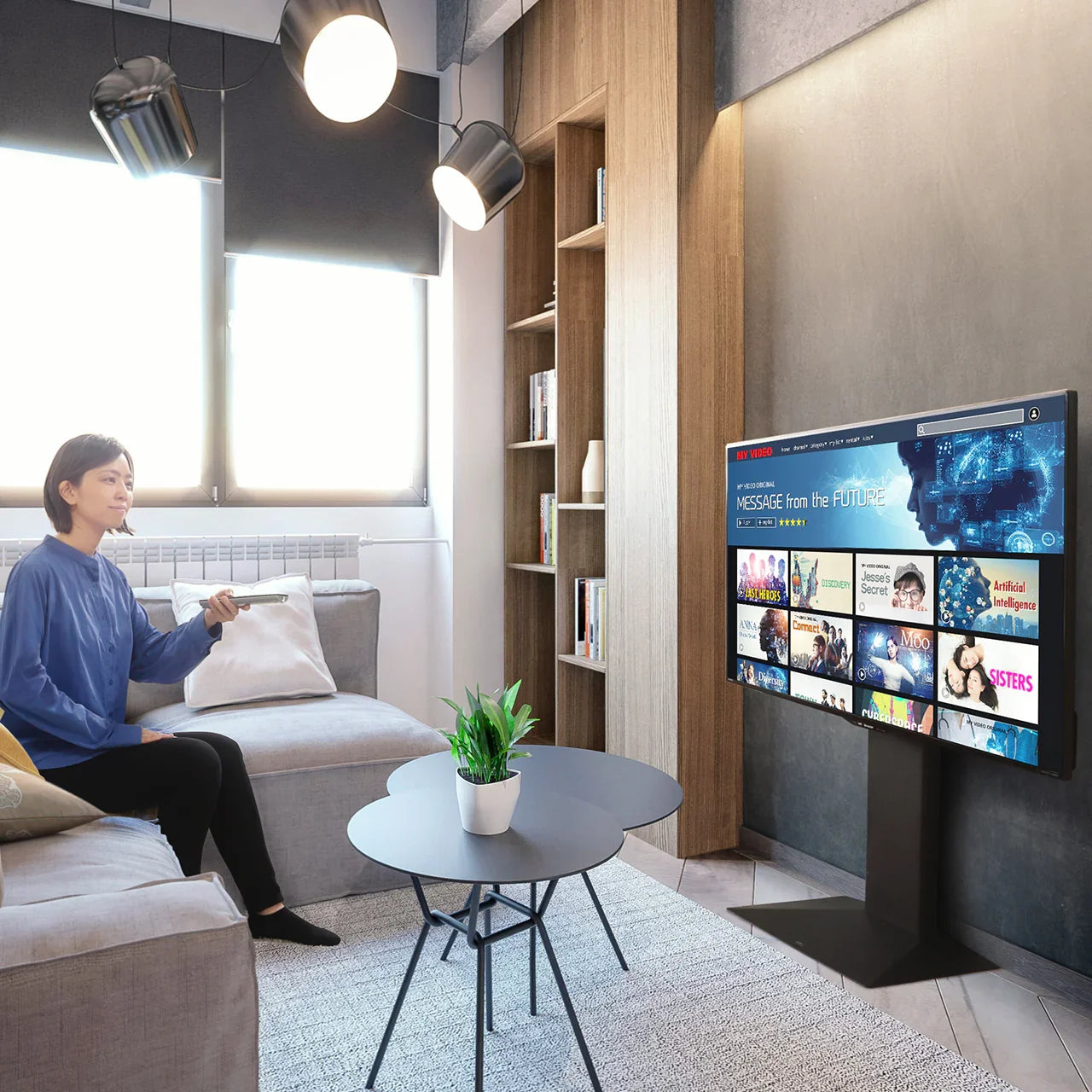 WALL INTERIOR TVSTAND V3 COMPACT