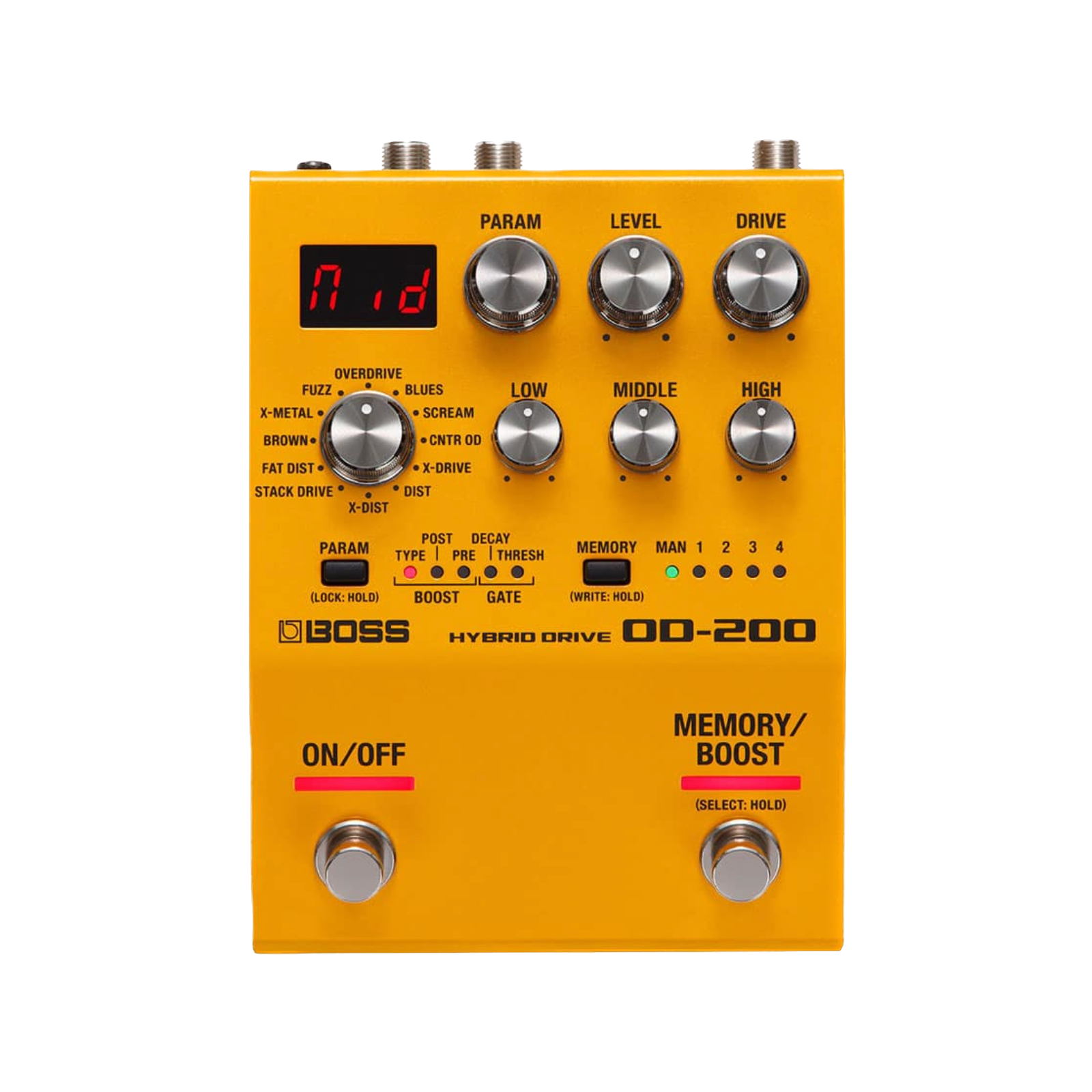 Ernie Williamson Music - Boss OD-200 Hybrid Drive