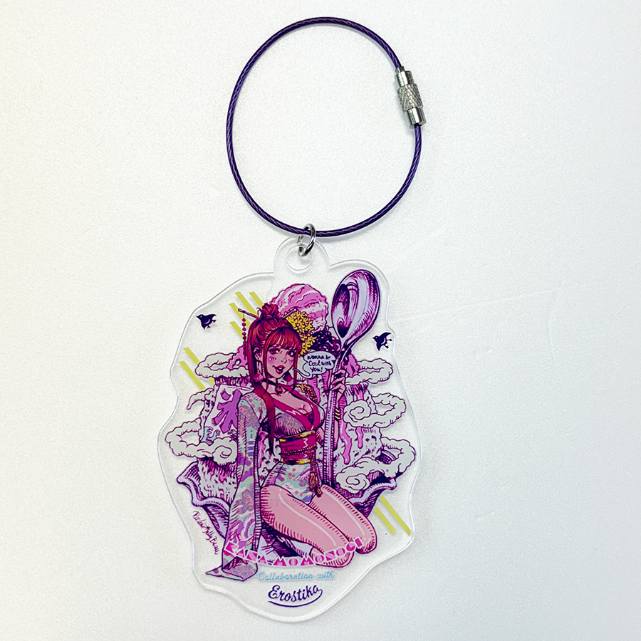 桃乃木かな x Rockin'Jelly Bean” Acrylic Keychain – EROSTIKA