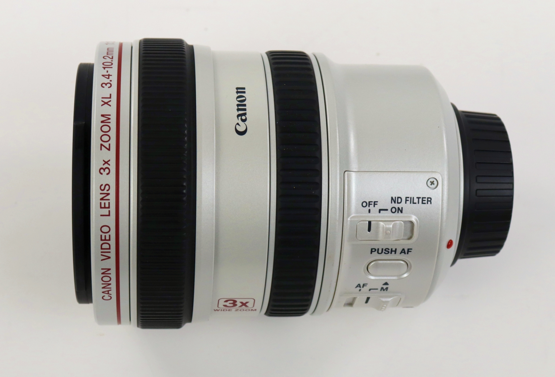 Canon Video Lens 3x Zoom XL Lens 3.4-10.2mm 1:1.8-2.2 » eRecycler