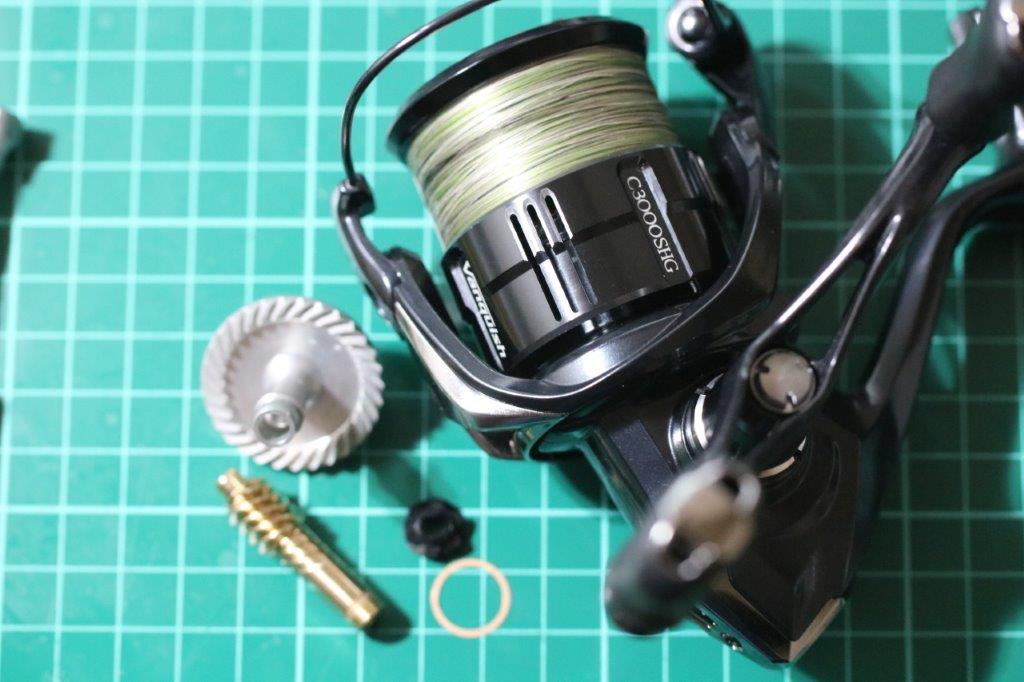 改造依頼 19ヴァンキッシュ C3000SDHHG ノーマルギア化 | リール