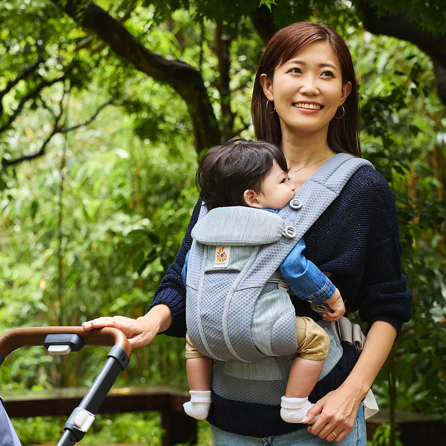 OMNI Breeze / オーシャングレーウィーブ | エルゴベビー オンラインストア