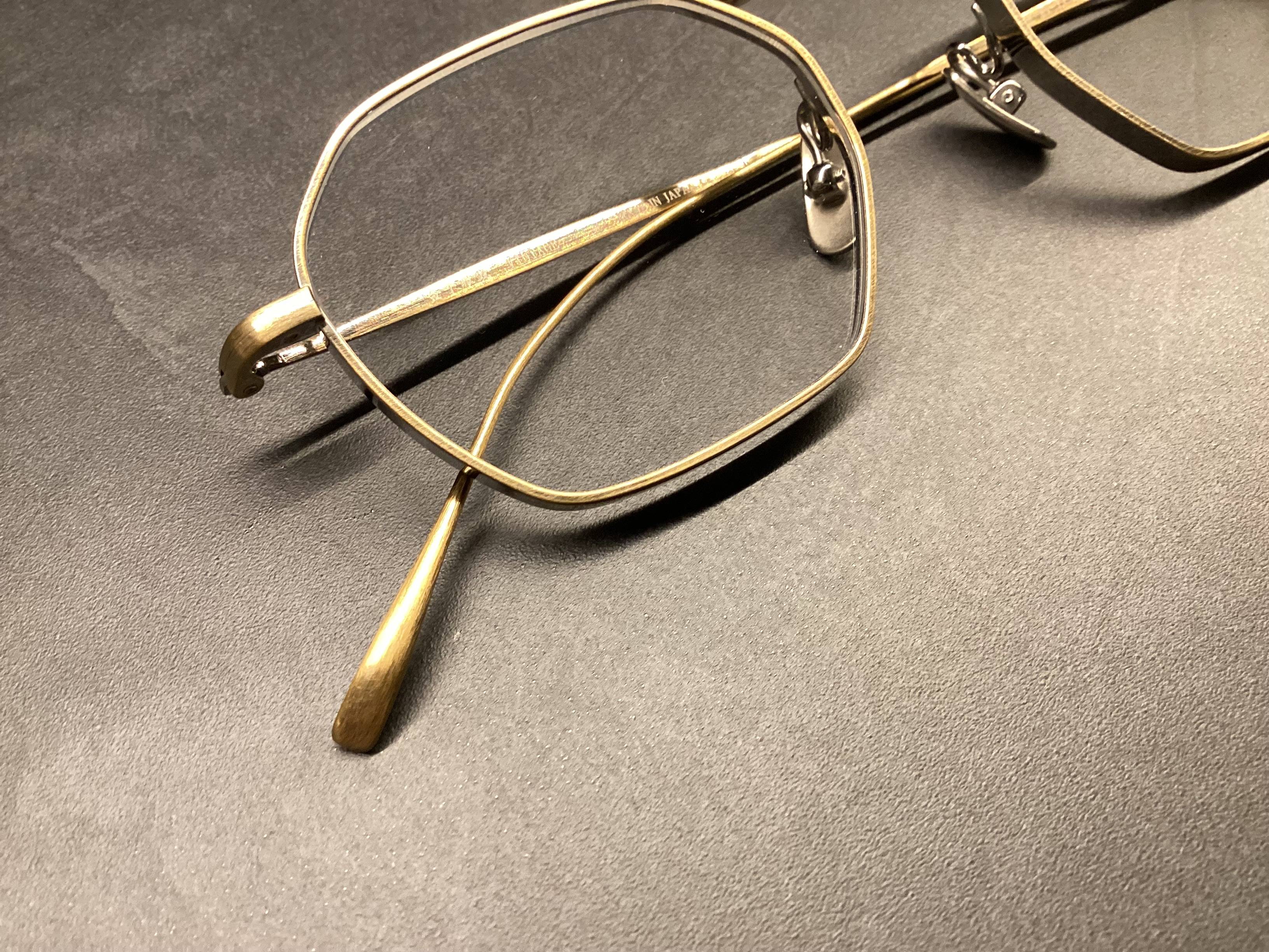 す*ー様 金子眼鏡 ラウンドフレーム メタル製 ケース付き 金子眼鏡