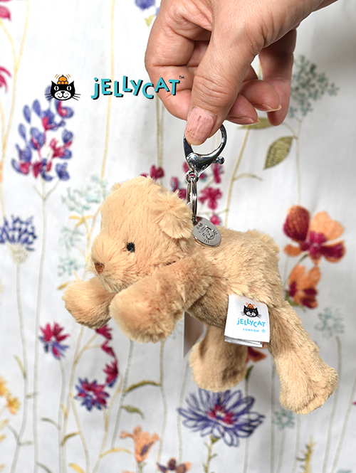 Jellycat(ジェリーキャット）Smudge Bear Bag Charm スマッジ くま