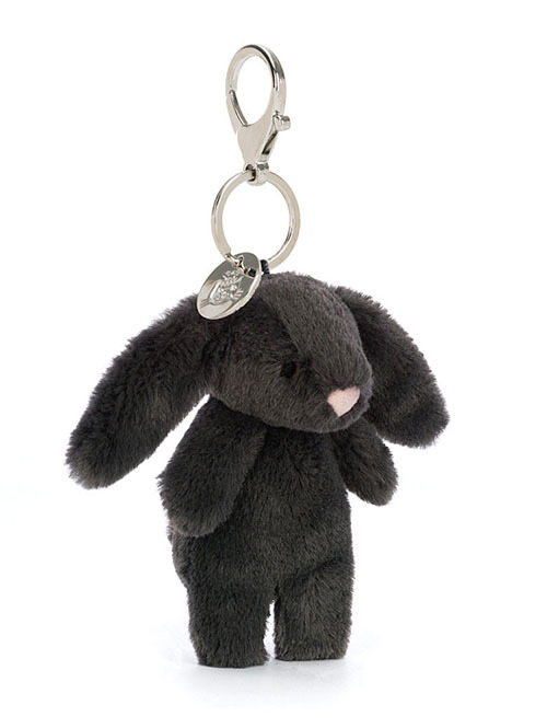 Jellycat ジェリーキャット Bashful Bunny Bag Charm Inky うさぎ